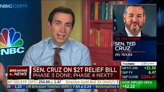 Sen. Cruz on CNBC Discusses How COVID-19 Emergency Relief Will Help People Hurting