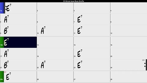 20 Minute Texas Blues Shuffle Guitar Backing Track in E7 120 BPM #TexasShuffleBackingTrack #Blues