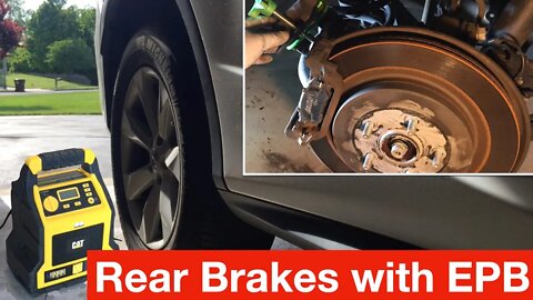 Toyota Lexus SUV Rear Brake Pad Replacement