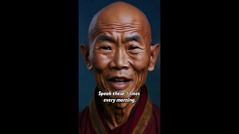 Speak these 5 lines every morning