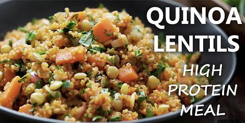 QUINOA and LENTILS Recipe