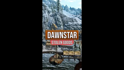 Skyrim Short - Dawnstar Stolen Goods Chest Location