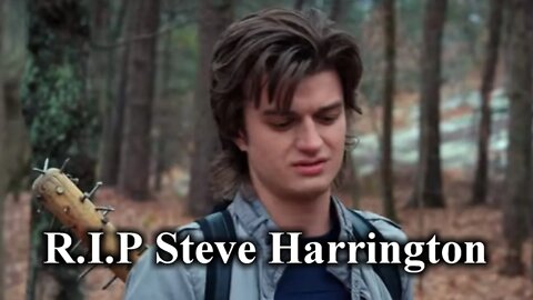 R.I.P Steve Harrington #StrangerThings