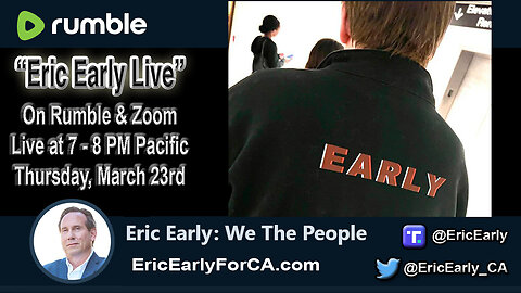 3-23-2023 Eric Early Live