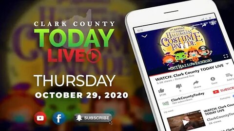 WATCH: Clark County TODAY LIVE • Thursday, October 29, 2020