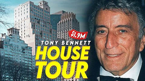Tony Bennett | House Tour | Discovering Tony Bennett's $1.9M New York City Sanctuary