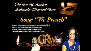 "WE PREACH" ..Song! Listen BELOVED; Be Inspired. We were Sent -SO.. GO! ©