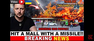 Russia hit the shopping mall with more then thousand people! UKRAINE RUSSIA WAR NEWS