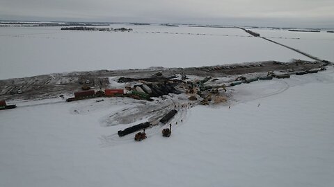 DERAILMENT: More Than 30 of 70 rail cars of Canadian Railway Train Involved Near Wyndmere, ND