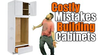 Costly Mistakes Building Custom Cabinets | THE HANDYMAN |