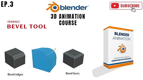 Blender 3.5 Tutorial - 3D Animation Course - Episode 3 By (KUKRI) In Hindi/Urdu