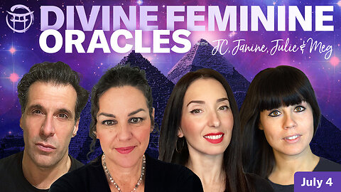 🔴LIVESTREAM: DIVINE FEMININE ORACLES WITH JANINE, JULIE, SOPHIE & MEG @BeyondMystic