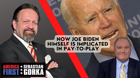 Now Joe Biden himself is implicated in pay-to-play. John Solomon with Sebastian Gorka on AMERICA First