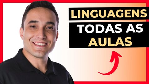 🚀 LINGUAGENS - TODAS AS AULAS - ENCCEJA - [Ensino Médio]