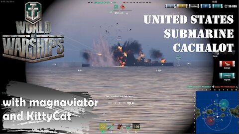 World of Warships - New Submarines!! - United States Submarine Cachalot