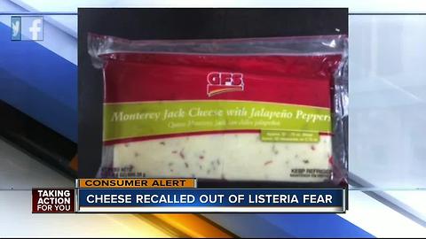 Biery Cheese Co. expands recall of select cheese due to possible Listeria