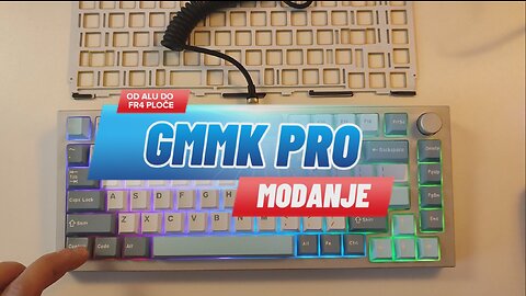 Glorious GMMK PRO od aluminijske do FR4 ploče u par koraka