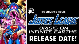 Justice League Crisis on Infinite Earths Part 1 Release Date Announcement