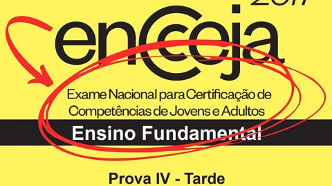 📗 [RESOLUÇÃO DA PROVA] - Matemática - ENCCEJA 2017 - Ensino Fundamental