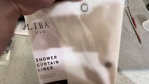 Review | LiBa Bathroom Shower Curtain Liner