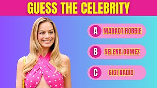 Can You Guess The Celebrity? 🎥🤩| Celebrity Challenge