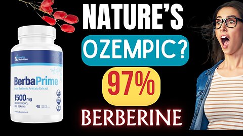 Berbaprime and berberine duo - blood sugar supplement