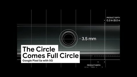 The Circle Comes Full Circle, with the new Google Pixel 5a with 5G