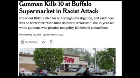 Buffalo Shooting False Flag Follows the New Script!