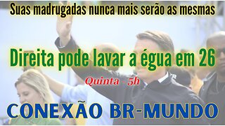 Direita pode lavar a égua em 26!