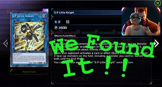 I Found It!! S:P Little Knight In YuGiOH Master Duel