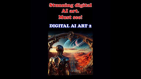 Artificial Intelligence Creates Astonishing Digital Art - 80 Examples.