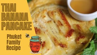 Thai banana pancake recipe, so simple so good.