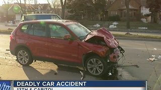 Driver arrested after fatal car accident near 13th and Capitol