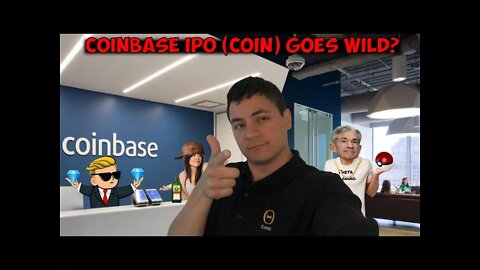 Coinbase IPO is about to pop off