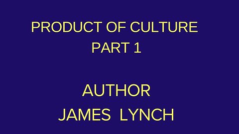 Product of Culture Part 1 ZonePoeArtistry