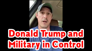 Derek Johnson Reveal Donald Trump and Military in Control