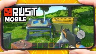 NOVO RUST MOBILE ( GAMEPLAY ) TOTLAS SURVIVAL