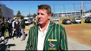 UPDATE 1 - Springbok heroes turn out for James Small funeral (h5q)