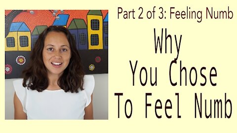 Why do I feel numb? (Pt 2/3) A common response to childhood trauma