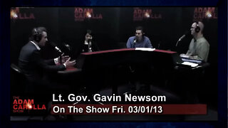 Leftist Reliever Gavin Newsom Gets COOKED By Adam Carolla With FACTS