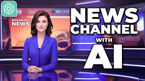 How To Create A News Channel With ChatGPT AI News Video Generator