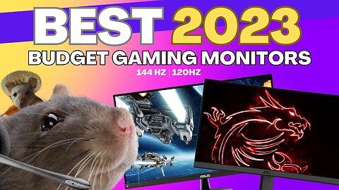 BEST BUDDGET GAMING MONITORS IN 2023 - For Entry Level Gamers (UPDATED)