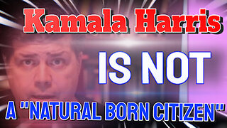 NO NO NO -- Kamala Harris CANNOT be PRESIDENT !!!
