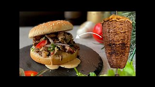 Shawarma Burger. Make Shawarma At Home. Shawarma Recipe