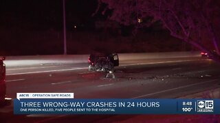 Valley drivers want more precautions after three wrong-way crashes in nearly 24 hours