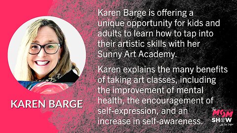 Ep. 447 - Online Art Classes for Kids Fuels Creativity and Stimulates Self-Expression - Karen Barge