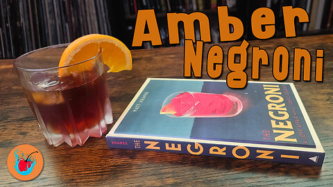 Amber Negroni Cocktail