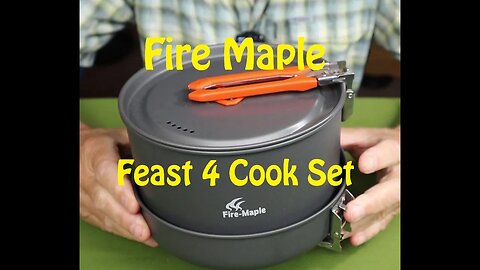 Fire Maple Feast 4 Hard Anodized Cook Set