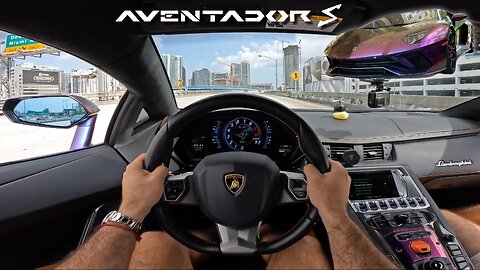 STRAIGHT PIPED Lamborghini Aventador S POV Drive | The ULTIMATE 'F*ck You Car'!