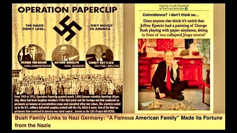 American Nazi President Bush Operation Paperclip Shocking Childhood Memories Growing Up With Spy Dad